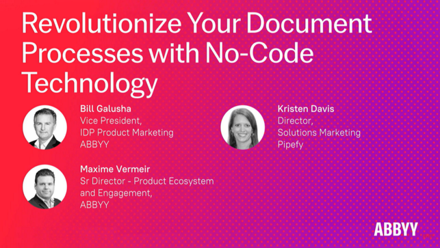 Revolutionize Your Document Processes With No Code Technology 643X363